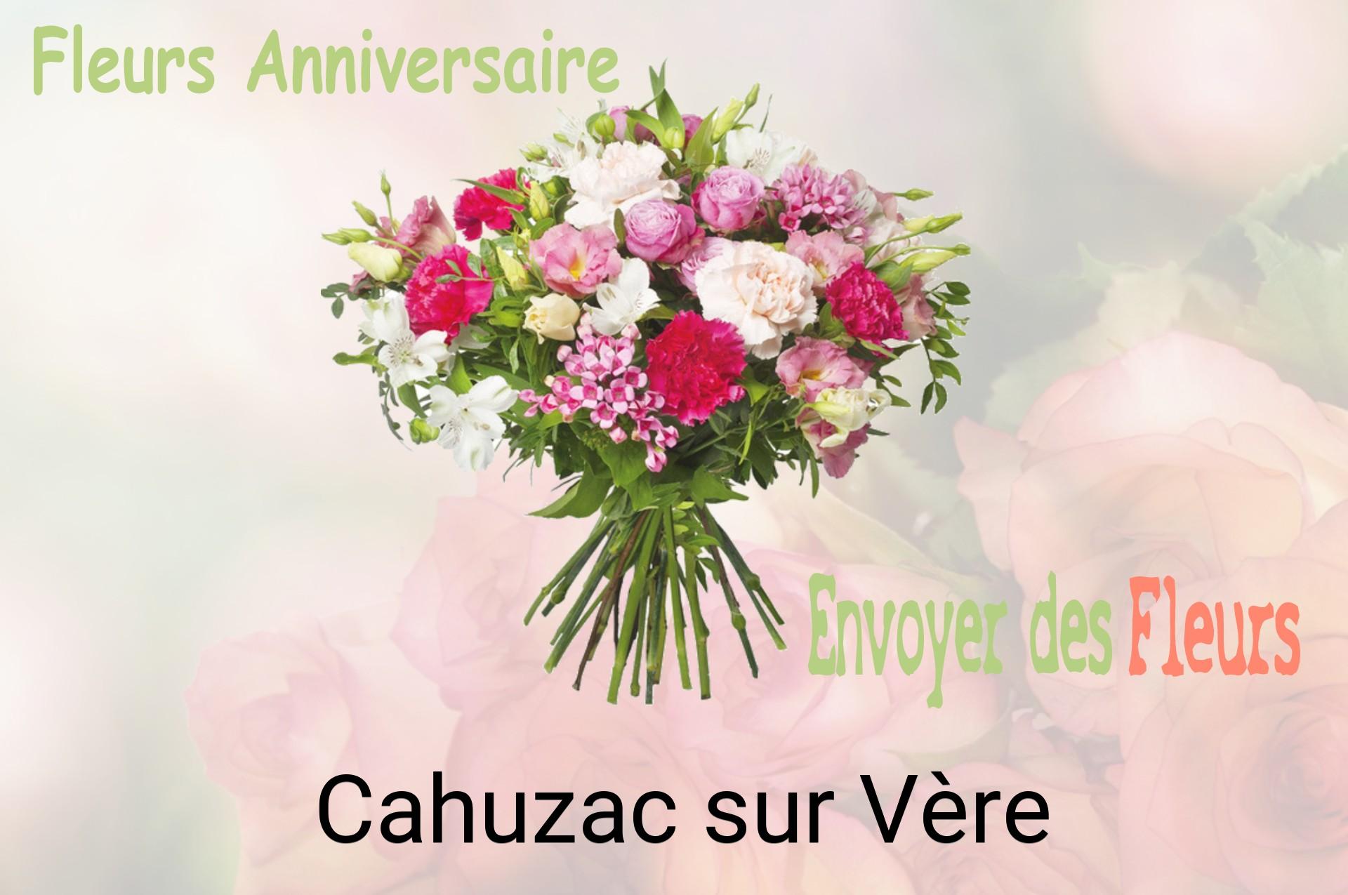 Bouquet de fleurs d’anniversaire livré à Cahuzac-sur-Vère