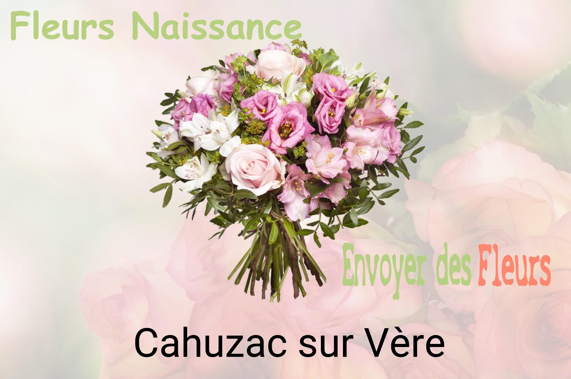 Bouquet de fleurs de naissance livré à Cahuzac-sur-Vère