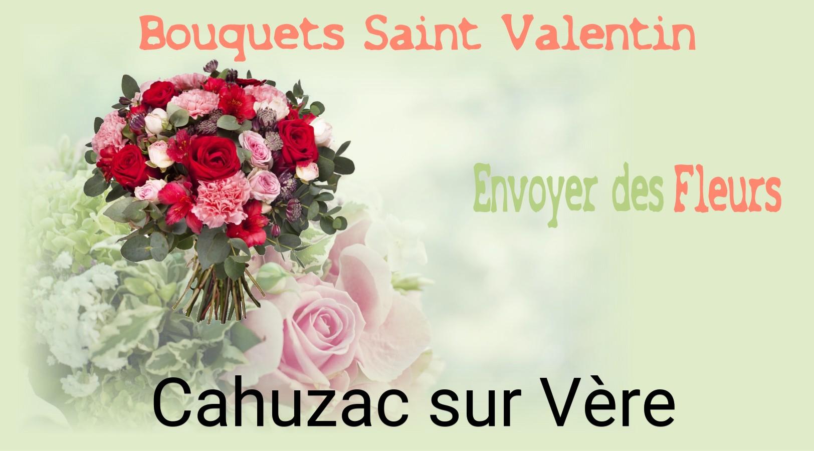 Roses de Saint-Valentin livrées à Cahuzac-sur-Vère